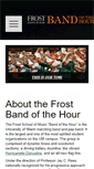 Mobile Screenshot of bandofthehour.org